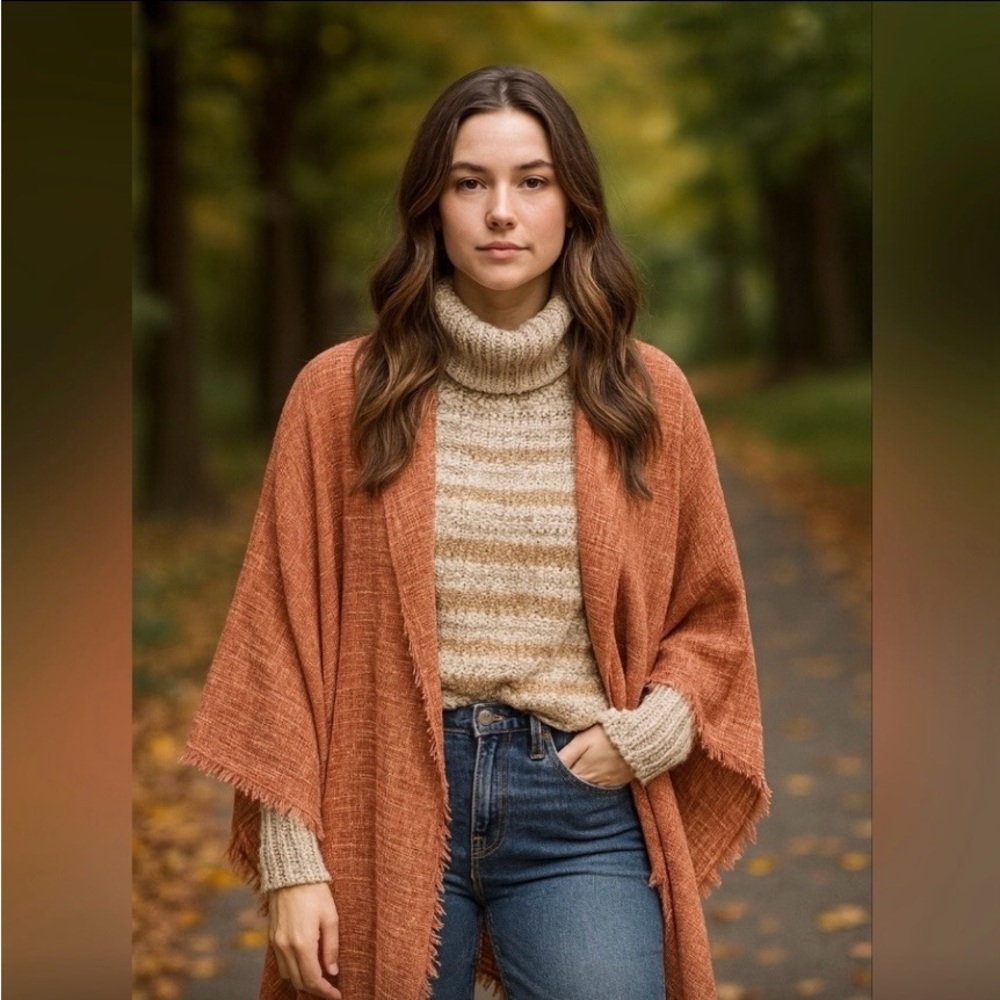 Women's Rust Kimono